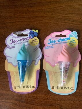 It’s bundle time! NWOT Body Raves 2pc Ice Cream Scented Lip Gloss Set
